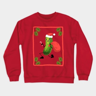 Christmas Pickle Crewneck Sweatshirt